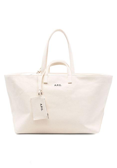 borsa le drummer toiler bag donna ecru APC | COHMP-F67046AAD