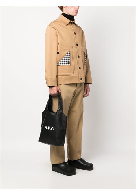 borsa ninon small tote donna nera APC | PUAAT-M61861LZZ