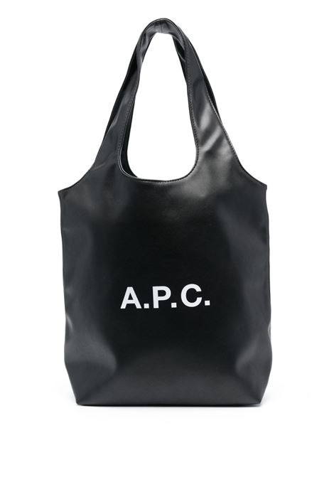 borsa ninon small tote donna nera APC | PUAAT-M61861LZZ