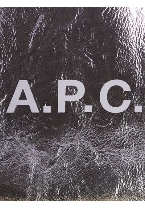 borsa ninon small tote donna argento APC | PUABZ-M61861RAB