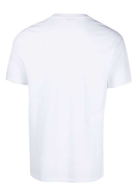 seamless crew neck tee man white AURALEE | A00T01STWHITE