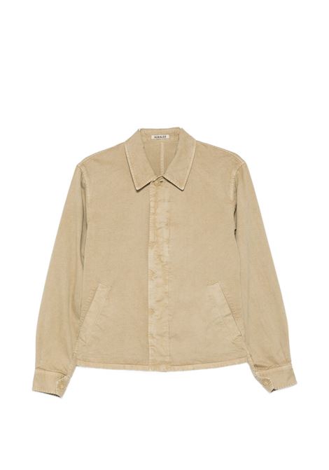 giacca chino uomo beige AURALEE | A26SB01LFBEIGE