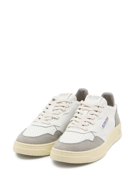 sneakers medalist low aulm ft01 uomo bianche e grigie AUTRY | AULMFT01
