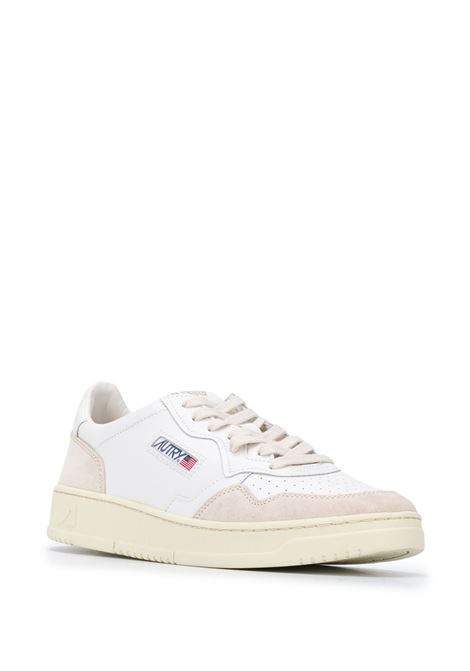 sneakers medalist low aulm ls33  uomo bianche e beige AUTRY | AULMLS33