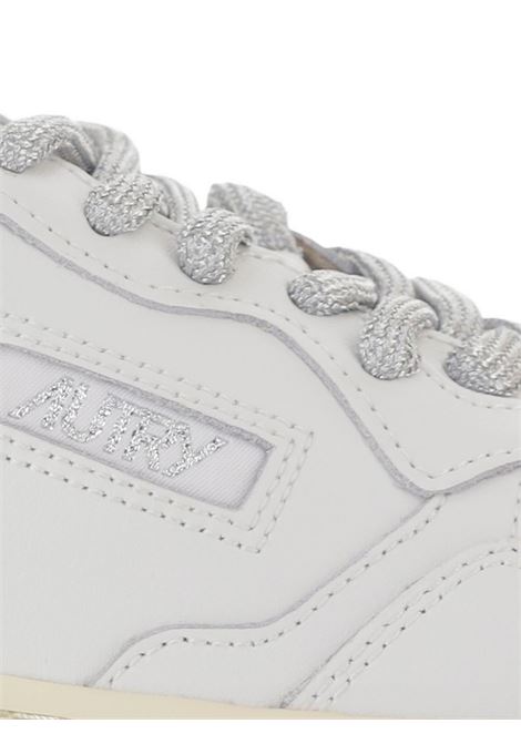 medalist aulw low sw02  sneakers woman white and rose AUTRY | AULWSW02