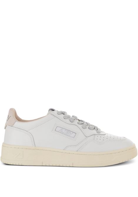 medalist aulw low sw02  sneakers woman white and rose AUTRY | AULWSW02