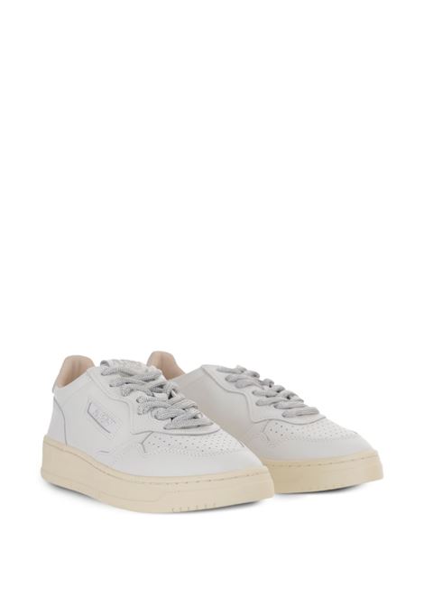 medalist aulw low sw02  sneakers woman white and rose AUTRY | AULWSW02
