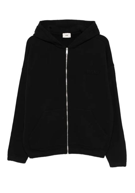 hoodie zip sweatshirt man black AUTRY | HIPX032K