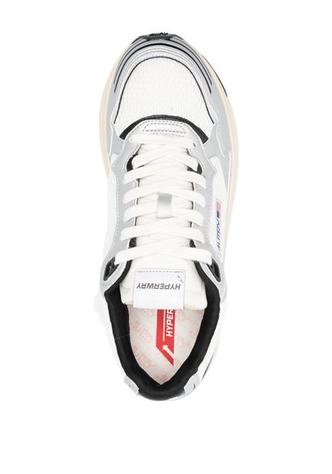 sneakers hyperway hylm mv03 uomo argento e nere AUTRY | HYLMMV03