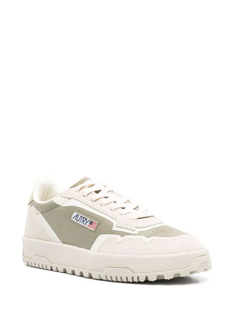 snekaers wildspace uomo bianche e beige AUTRY | LDLMCO03