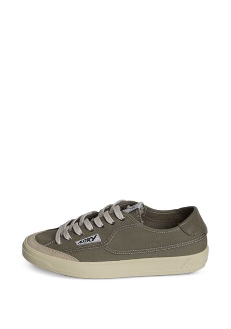 sneakers windscape low uomo verde militare AUTRY | SCLMCU03
