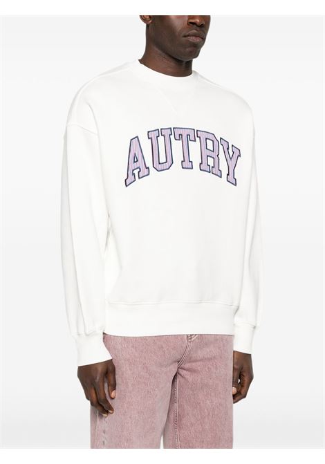 felpa girocollo uomo bianca AUTRY | SWPX036W