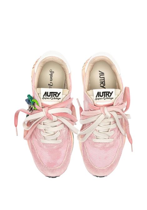 reelwind super bintage low sneakers woman pink AUTRY | WVLWYS02