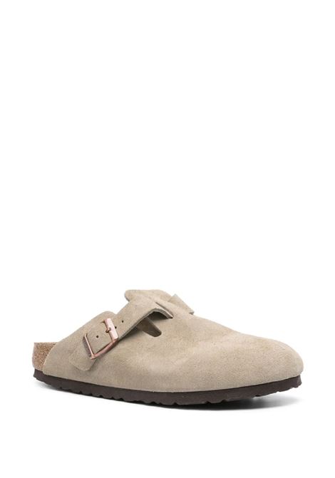 sandali boston unisex tortora BIRKENSTOCK | 060463TAUPE