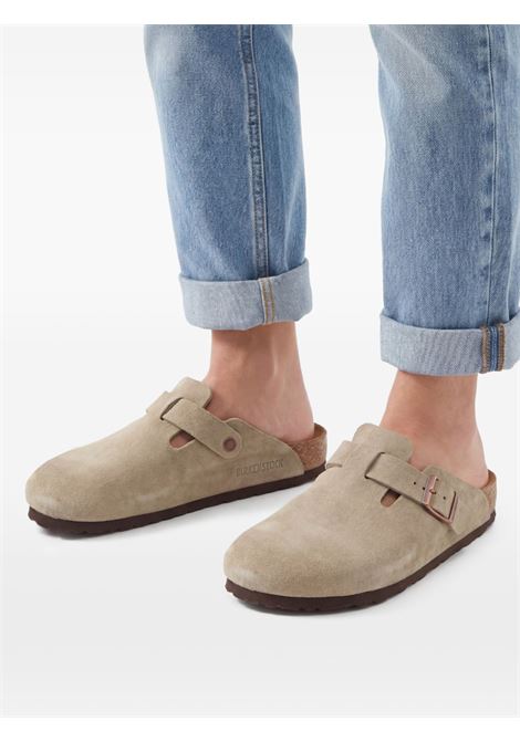 sandali boston unisex tortora BIRKENSTOCK | 060463TAUPE