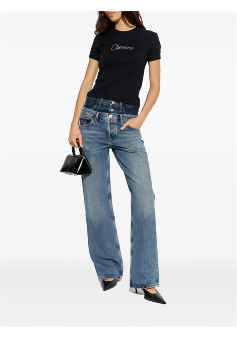 t-shirt baby crystals donna nera COPERNI | COPJS07CRF5012BLK