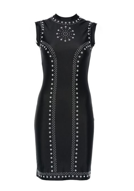 mini abito mandra donna nero COPERNI | COPJS208F5021SBLK