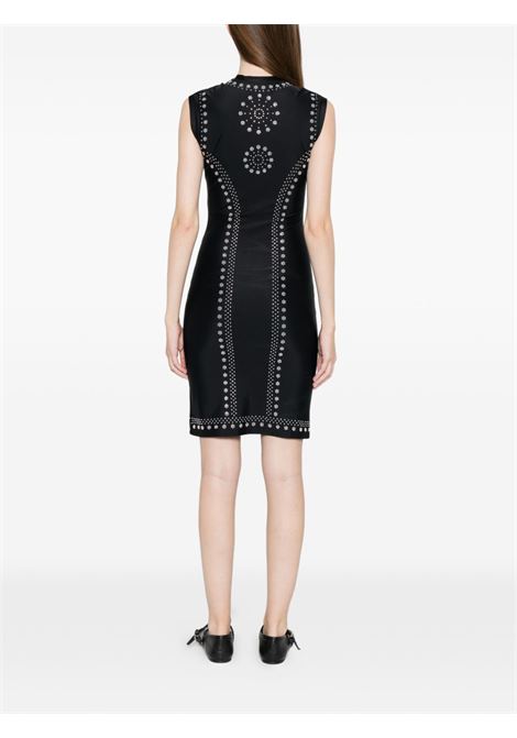 mini abito mandra donna nero COPERNI | COPJS208F5021SBLK