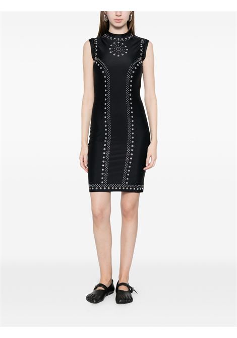 mini abito mandra donna nero COPERNI | COPJS208F5021SBLK