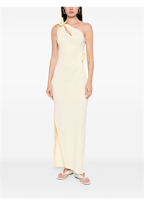 abito asymmetric flowe gown donna giallo COPERNI | COPR213F5021YLW