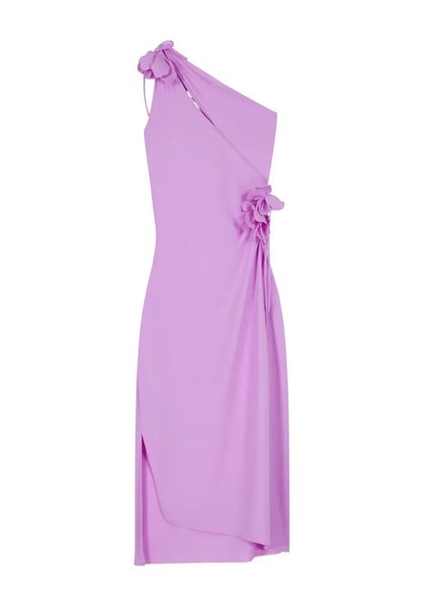 mini abito asymmetric flowe gown donna viola COPERNI | COPR276F5021PRP