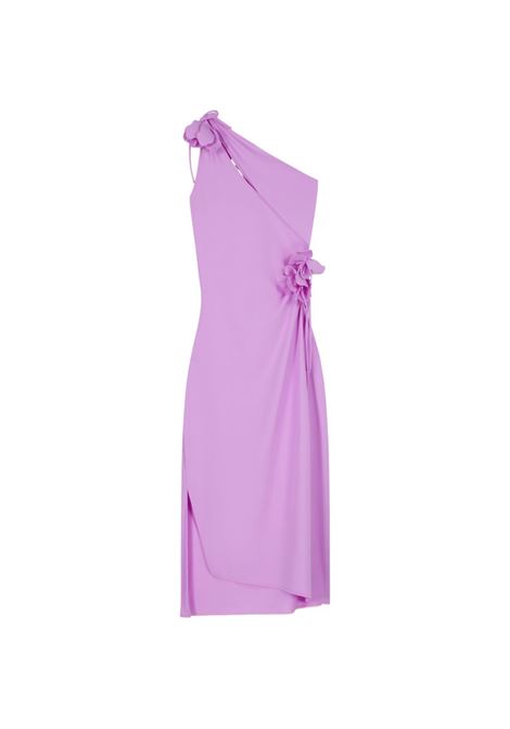 mini abito asymmetric flowe gown donna viola COPERNI | COPR276F5021PRP