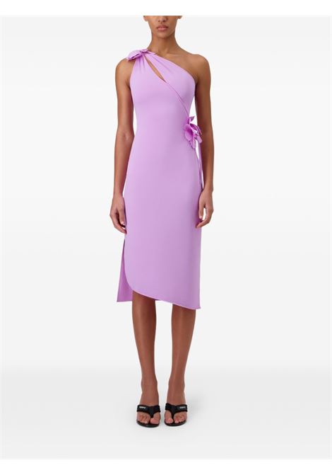 mini abito asymmetric flowe gown donna viola COPERNI | COPR276F5021PRP