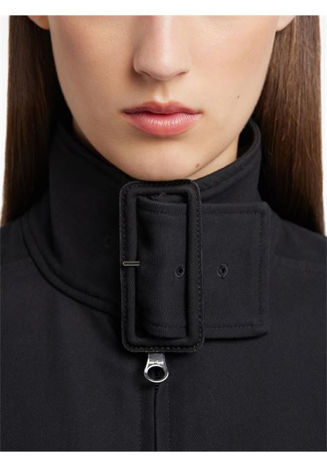 giacca buckle zipped bomber donna nera COURRÈGES | 126CBL334CO01349999