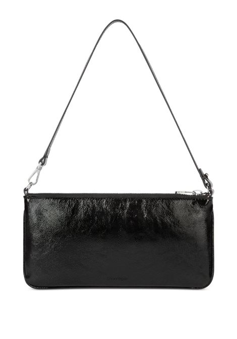 borsa zipped naplack pouch donna nera COURRÈGES | 126GPM035CR00439999