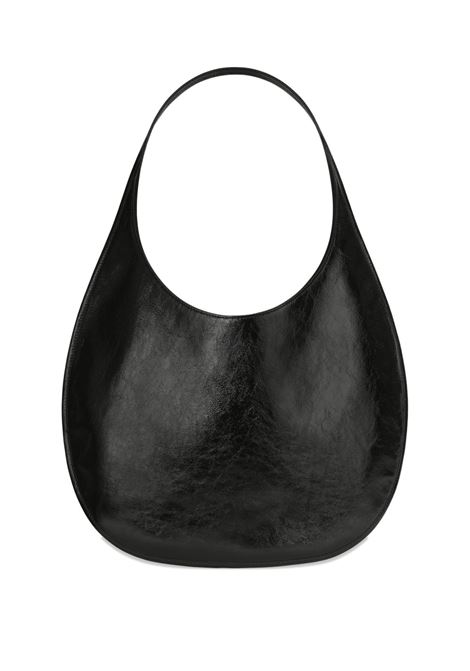 holy naplack leather tote bag woman black COURRÈGES | 126GSA210CR00439999