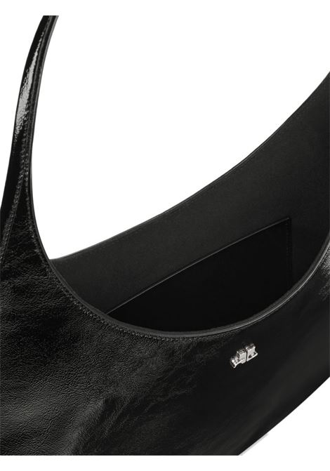 holy naplack leather tote bag woman black COURRÈGES | 126GSA210CR00439999