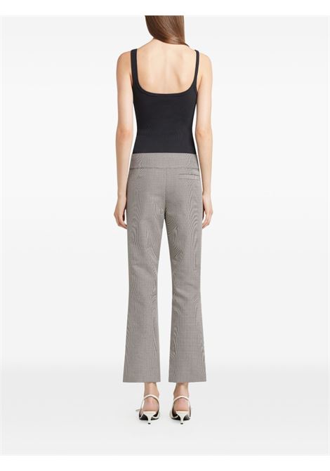 buckle 90's rib tank top woman black COURRÈGES | 126JDE153JS01949999