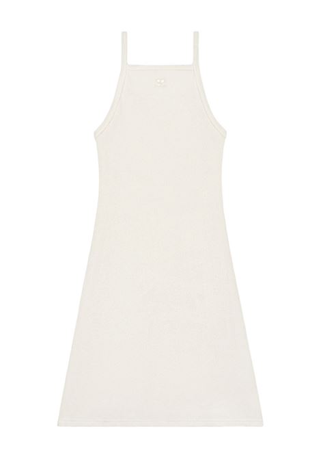 spongy heritage dress woman light beige COURRÈGES | 126JRO812JS02640018