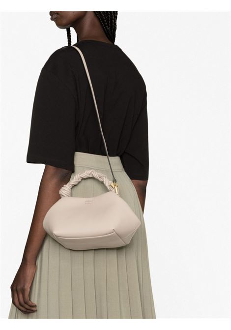 bou small bag woman oyester grey GANNI | A5245873