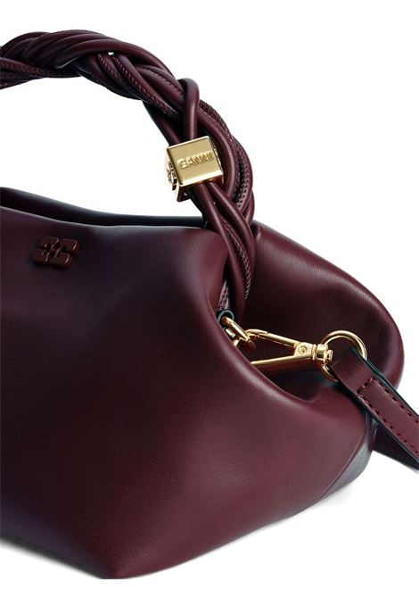 borsa ganni bou small donna borgogna GANNI | A5313436