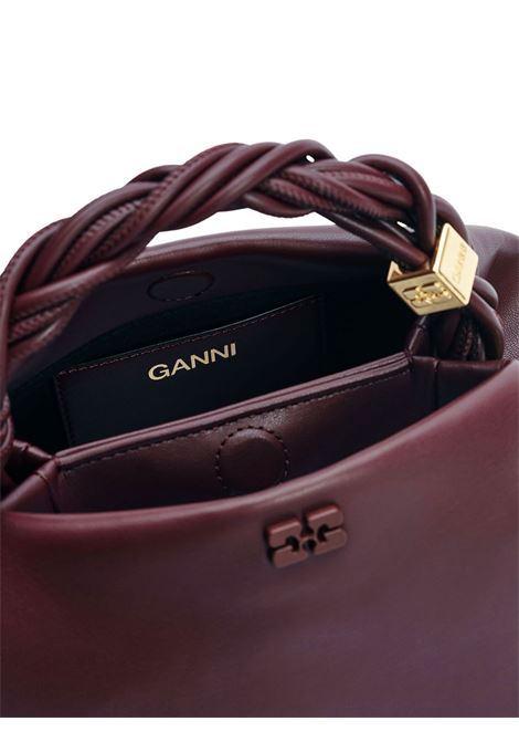 borsa ganni bou small donna borgogna GANNI | A5313436
