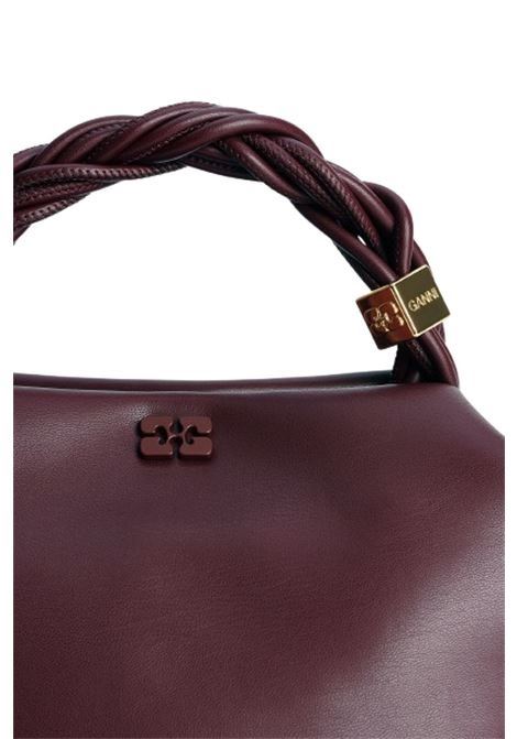 borsa ganni bou small donna borgogna GANNI | A5313436