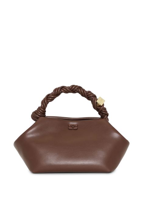 bou bag small woman dark chocolate GANNI | A5906890