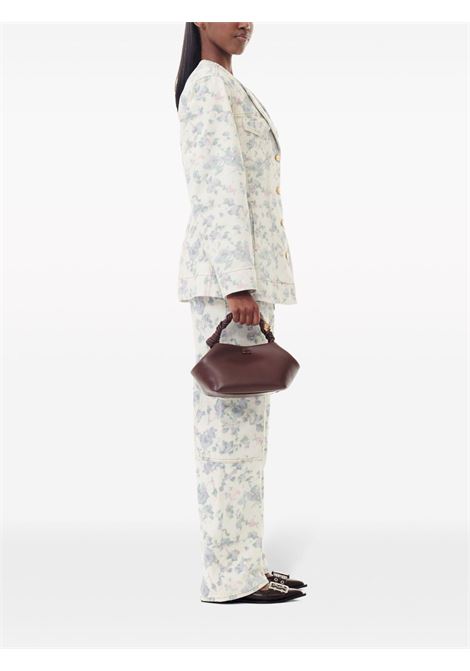 bou bag small woman dark chocolate GANNI | A5906890
