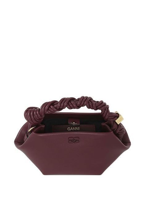 mini  bau bag woman burgundy GANNI | A6947436