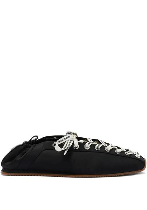 sporty ballerina woman black GANNI | B1040014099