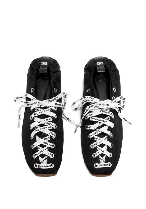 sporty ballerina woman black GANNI | B1040014099