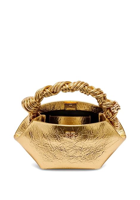 metallic bou bag mini woman gold GANNI | B2100030339