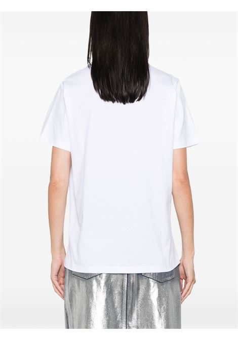 t-shirt leopard relaxed fit donna binaca GANNI | T4124943