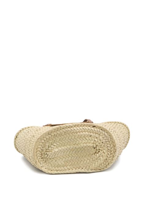 borsa le petit panier soli donna natural e marrone chiaro JACQUEMUS | BAW00044AC01C04811