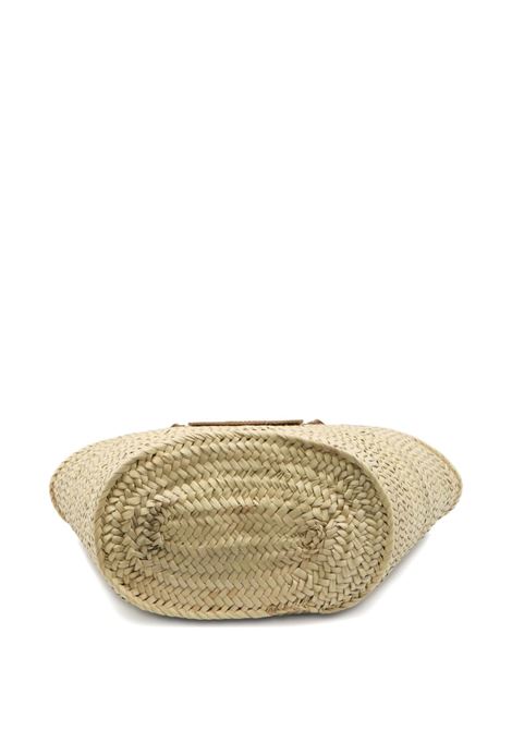 borsa le panier soli donna natural e marrone chiaro JACQUEMUS | BAW00045AC01C04811