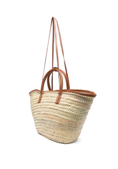 borsa le panier soli donna natural e marrone chiaro JACQUEMUS | BAW00045AC01C04811