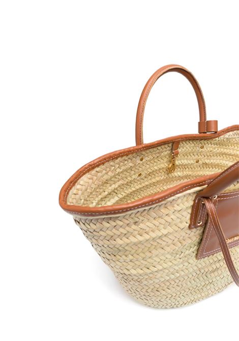 borsa le panier soli donna natural e marrone chiaro JACQUEMUS | BAW00045AC01C04811