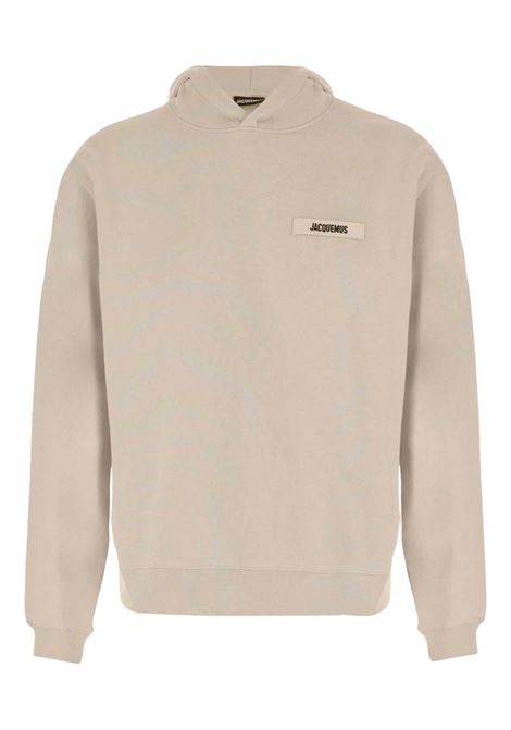lehoodie gros grain man beige JACQUEMUS | HOM00247AJ00126150