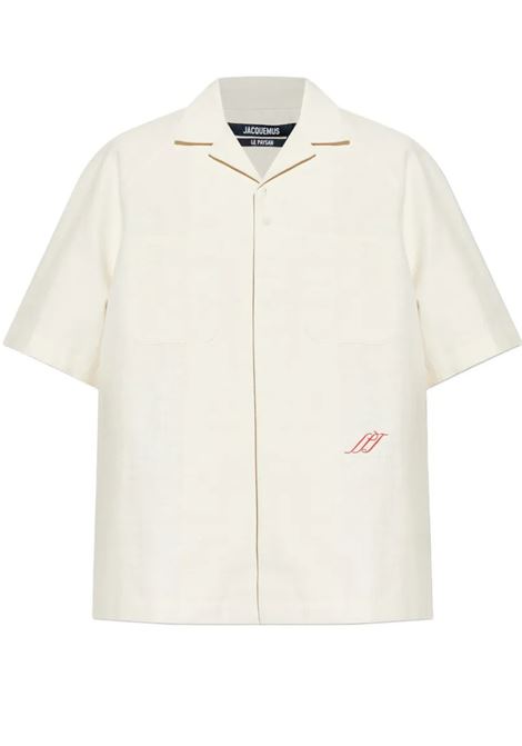 camicia romarin mc uomo off-white JACQUEMUS | SHM00573AW00731110